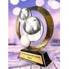 Onyx Stainless Steel Petanque Trophy