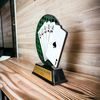 Roswell black acrylic Cards trophy