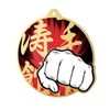 Aurum Stainless Steel Martial Arts Medal