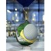 Polygon Stainless Steel Golf Medal