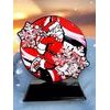 Roswell Black Acrylic Santa Run Trophy