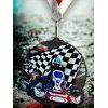 Rincon black acrylic Go Kart medal