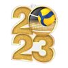 Volleyball 2023 Acrylic Medal