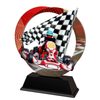 Onyx Stainless Steel Motorsport Trophy