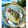 Bream Fishing Texture Print Gold Medal