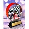 Onyx Stainless Steel Motorsport Trophy