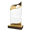 United Acrylic Wood Classic Baseball Trophy