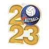 Netball 2023 Acrylic Medal