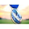 Sacul Pigeon Color Texture 3D Print Medal