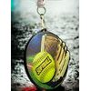 Rincon black acrylic Softball medal