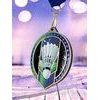 Noir Stainless Steel Badminton Medal