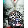 Rincon black acrylic Go Kart medal