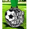 Giant Soccer Player of the Match Medal