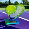 Cannes Printed Acrylic Tennis Trophy