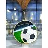 Aurum Stainless Steel Soccer Medal