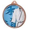 Martial Arts Kimono Color Texture 3D Print Bronze Medal