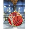 Aurum Stainless Steel Basketball Medal