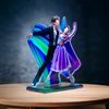Cannes Printed Acrylic Ballroom Dance Trophy