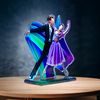 Cannes Printed Acrylic Ballroom Dance Trophy