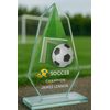 Levita Soccer Color Glass Award