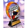 Onyx Stainless Steel Motorsport Trophy