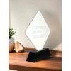 Poway Logo Custom Made Acrylic Award