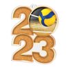 Volleyball 2023 Acrylic Medal