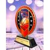 Sentinel Stainless Steel Basketball Trophy