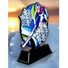 Roswell Black Acrylic Skiing Trophy