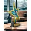 Gold Star Swimming Trophy