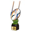 Frontier Real Wood Rugby Trophy