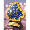 Infinity Metal & Black Acrylic Custom Award