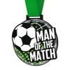 Giant Soccer Man of the Match Medal