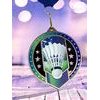 Noir Stainless Steel Badminton Medal