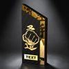 ATAMI Modern Metal & Wood Martial Arts Trophy