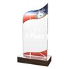 United Acrylic Wood Classic Running Trophy