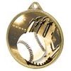 Baseball Classic Texture 3D Print Gold Medal