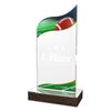 United Acrylic Wood Classic Football Trophy