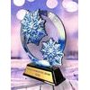 Onyx Stainless Steel Winter Trophy