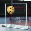 Titanium Glass and Metal Fusion Floorball Trophy