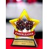 Mini Star Cheerleader Trophy