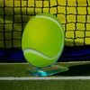 Cannes Printed Acrylic Tennis Ball Trophy