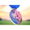 Sacul Boxing Color Texture 3D Print Medal