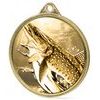 Pike Fishing Texture Classic Print Gold Medal