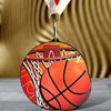 Rincon black acrylic Basketball medal