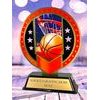 Sentinel Stainless Steel Basketball Trophy