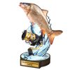 Grove Pike Fishing Real Wood Trophy