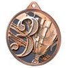 3rd Place Classic Texture 3D Print Bronze Medal