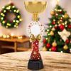 Montreal Christmas Red Gold Cup Trophy