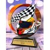 Onyx Stainless Steel Motorsport Trophy